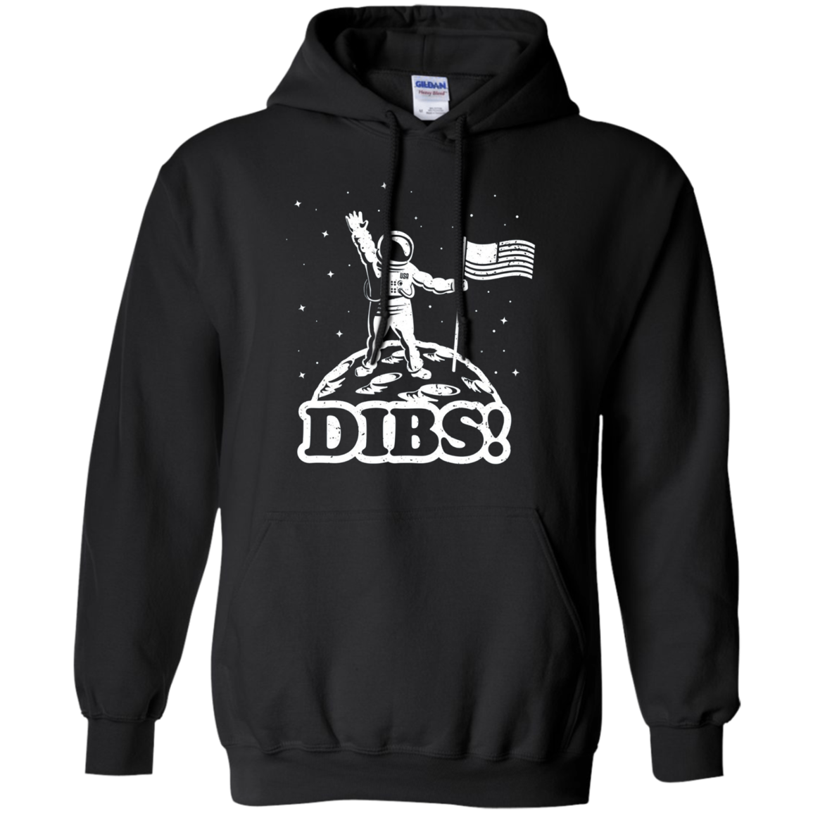 American Flag on Moon July 4th funny t shirt Astronaut space