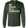 Image of Alzheimer's Awareness Shirt For Uncle Purple Ribbon Tee