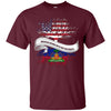 Image of American Grown With Haitian Roots T-Shirt Haiti Tee