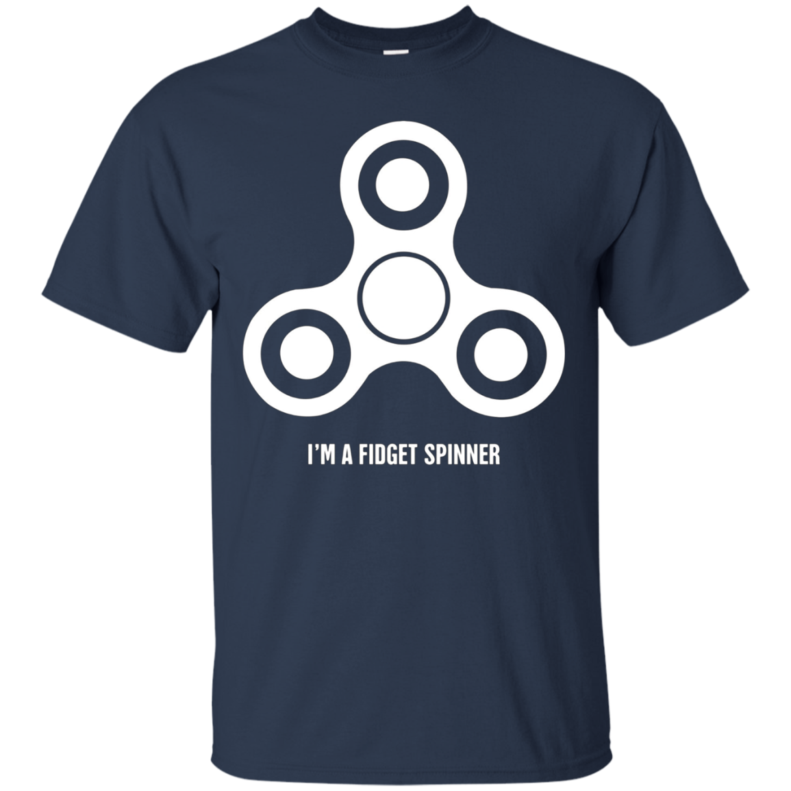 "I'm A Fidget Spinner" Lazy Halloween Costume T-Shirt