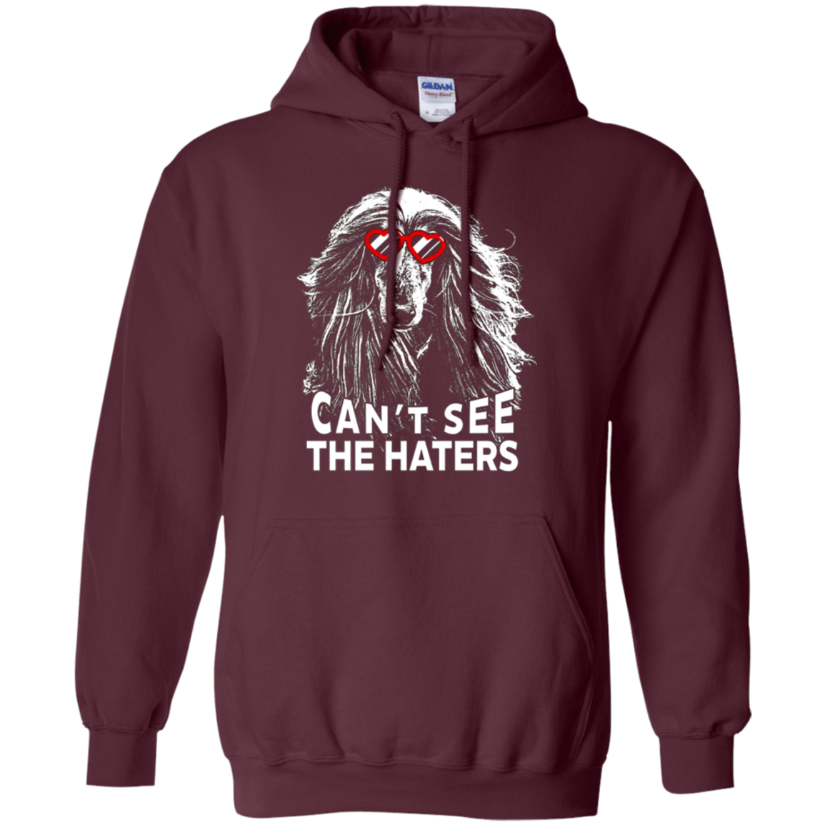 Afghan Hound Shirt Can't See The Haters Cute Dog Lovers Tee