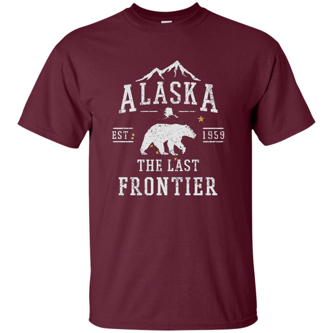 Alaska The Last Frontier Long Sleeve Shirt Alaskan Home Gift