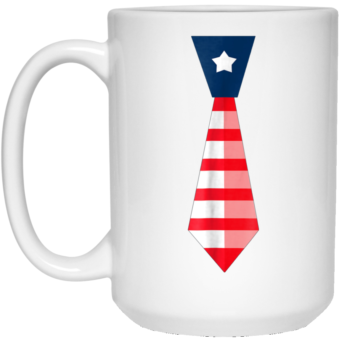 4th of July T-Shirt-Cute Fourth of July American Necktie Tee