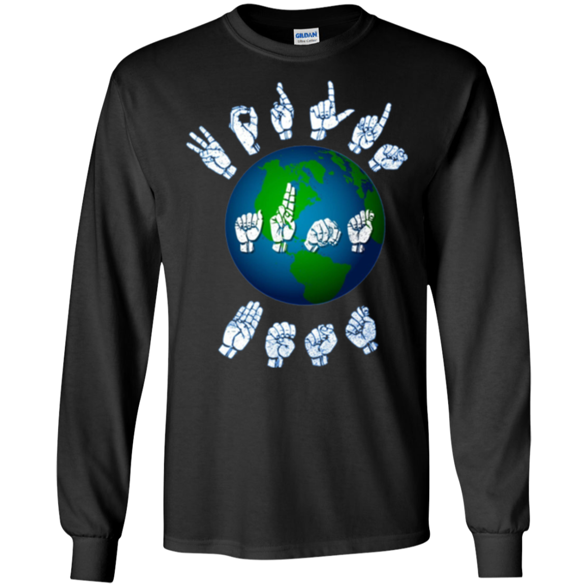 American Sign Language World's Best Aunt T shirt fun gift