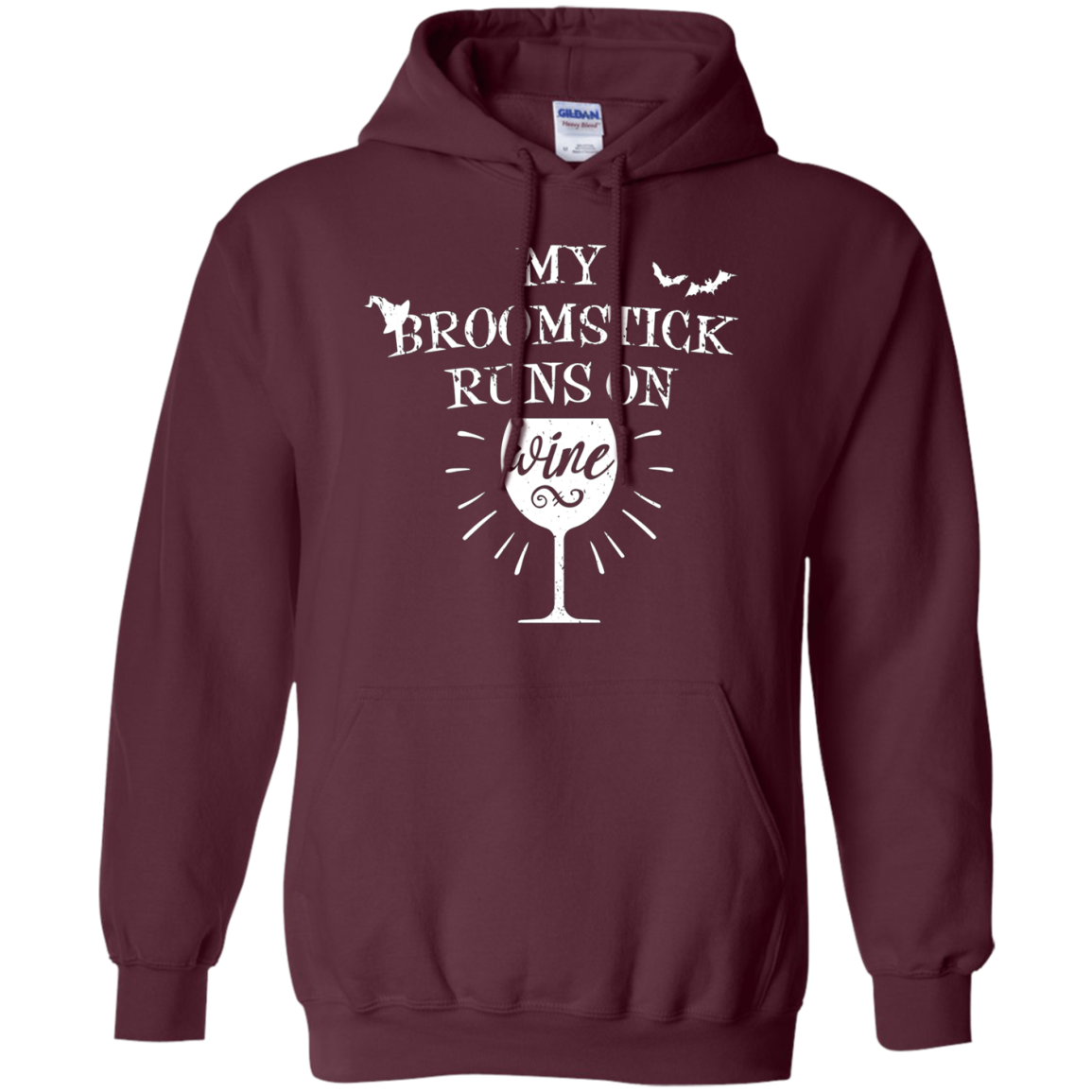 Witchy My Broomstick Runs on Wine T-Shirt