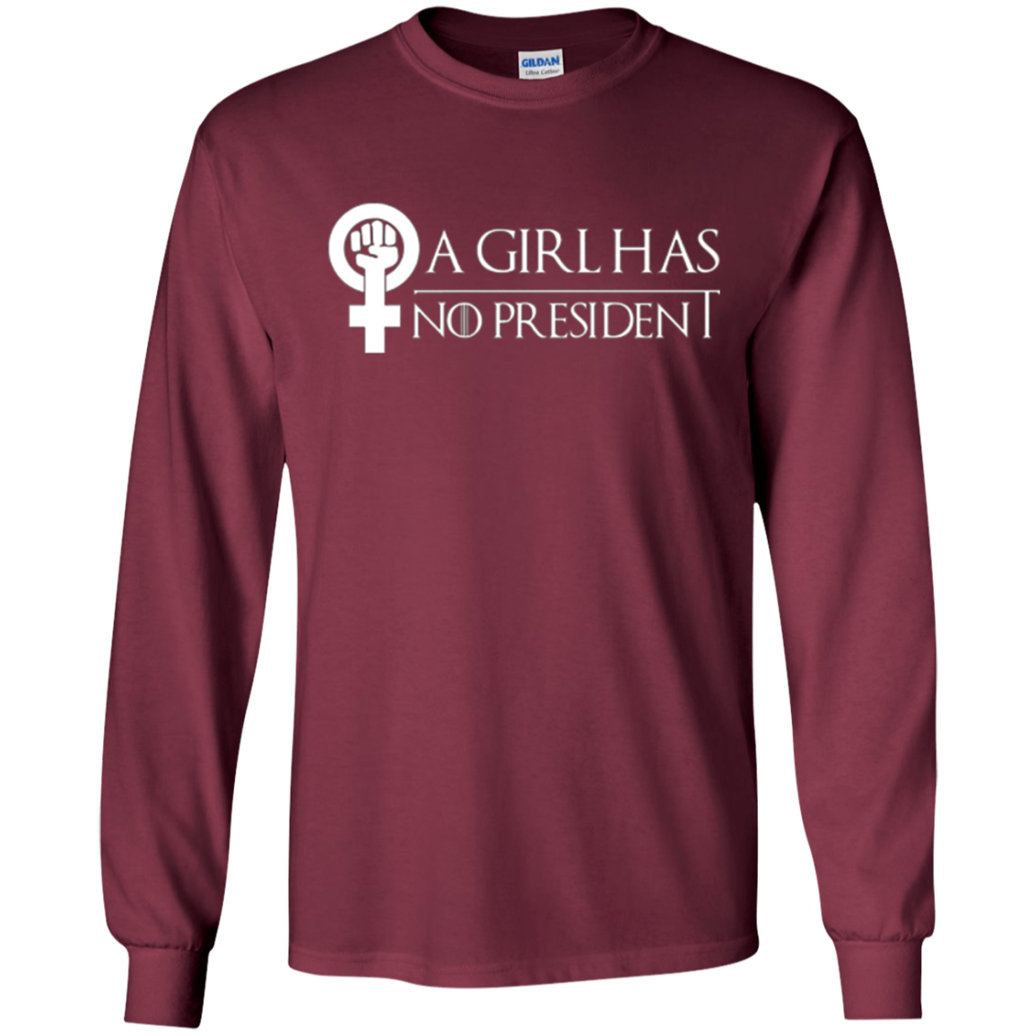 A Girl Has No President Anti Trump Hot 2017 T-Shirt