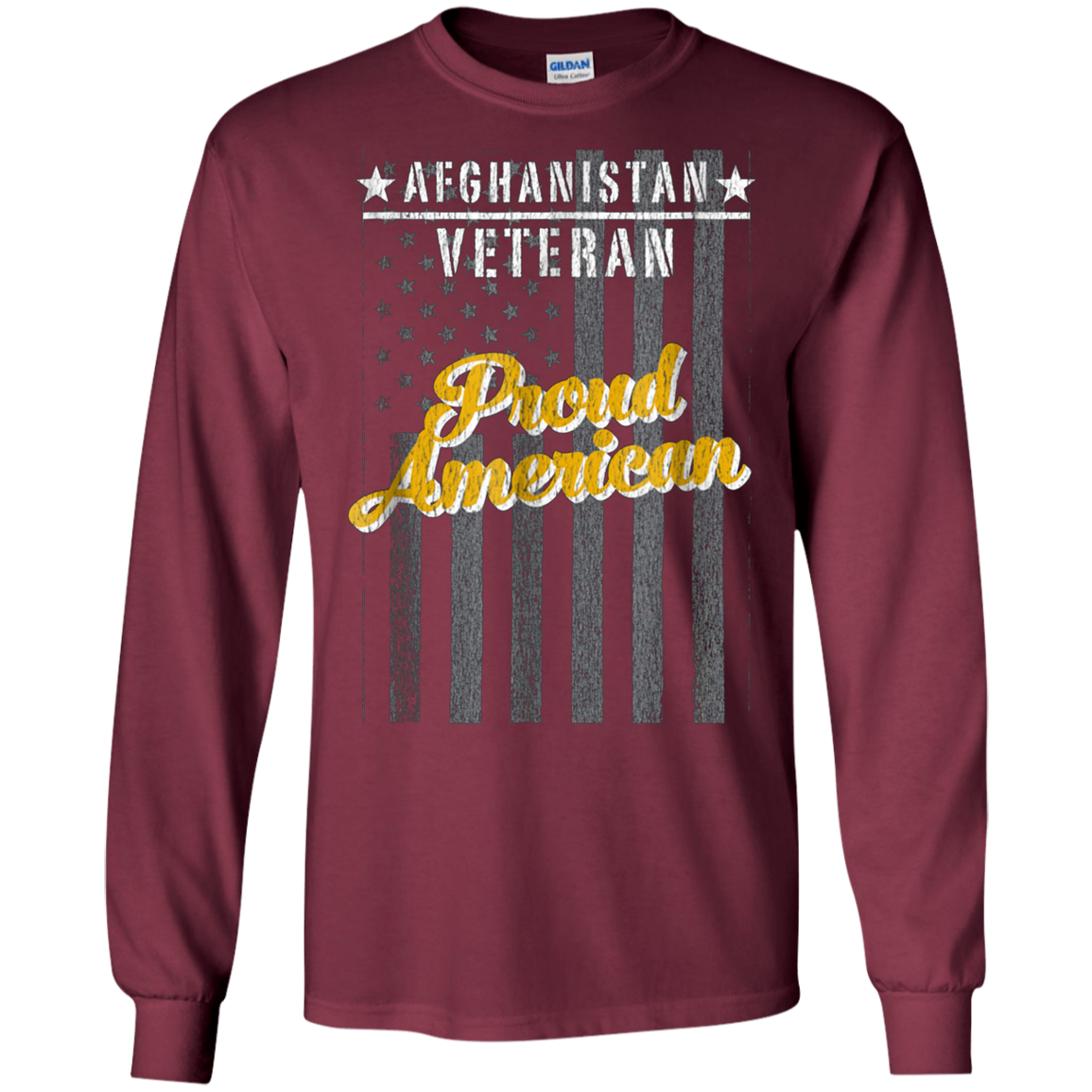 Afghanistan War Veteran Shirt Proud American Soldier