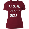 Image of America Independence Day Freedom 4th July Apparel T-Shirt