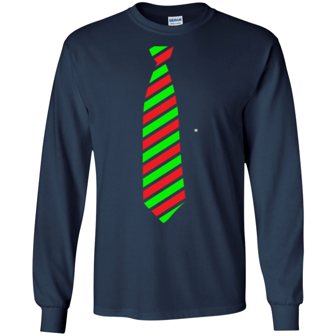 Christmas Tie Funny Costume Ugly Sweater Holiday Party Shirt