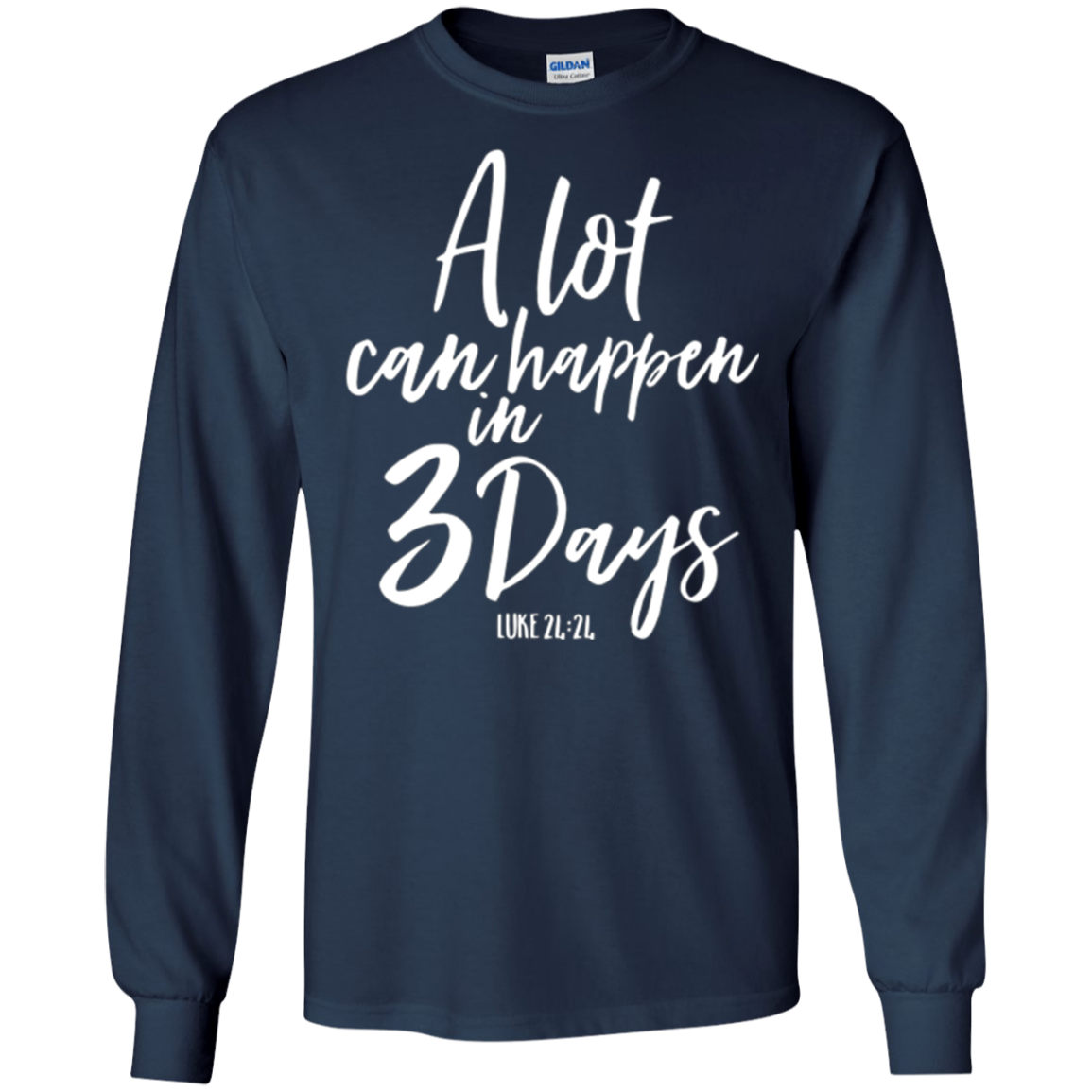 A Lot Can Happen In 3 Days He Is Risen Shirt Easter Tee