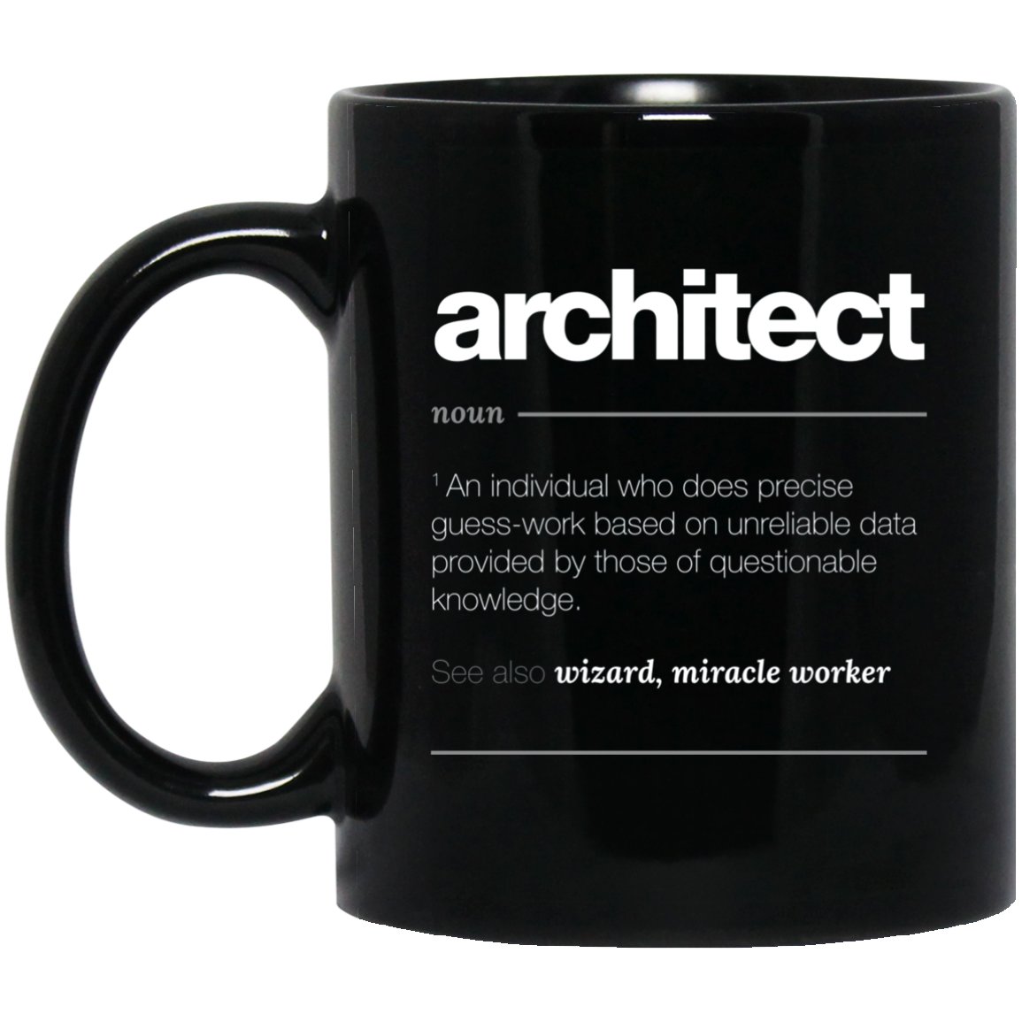 Architect Definition T Shirt - Funny Job Gift Tee