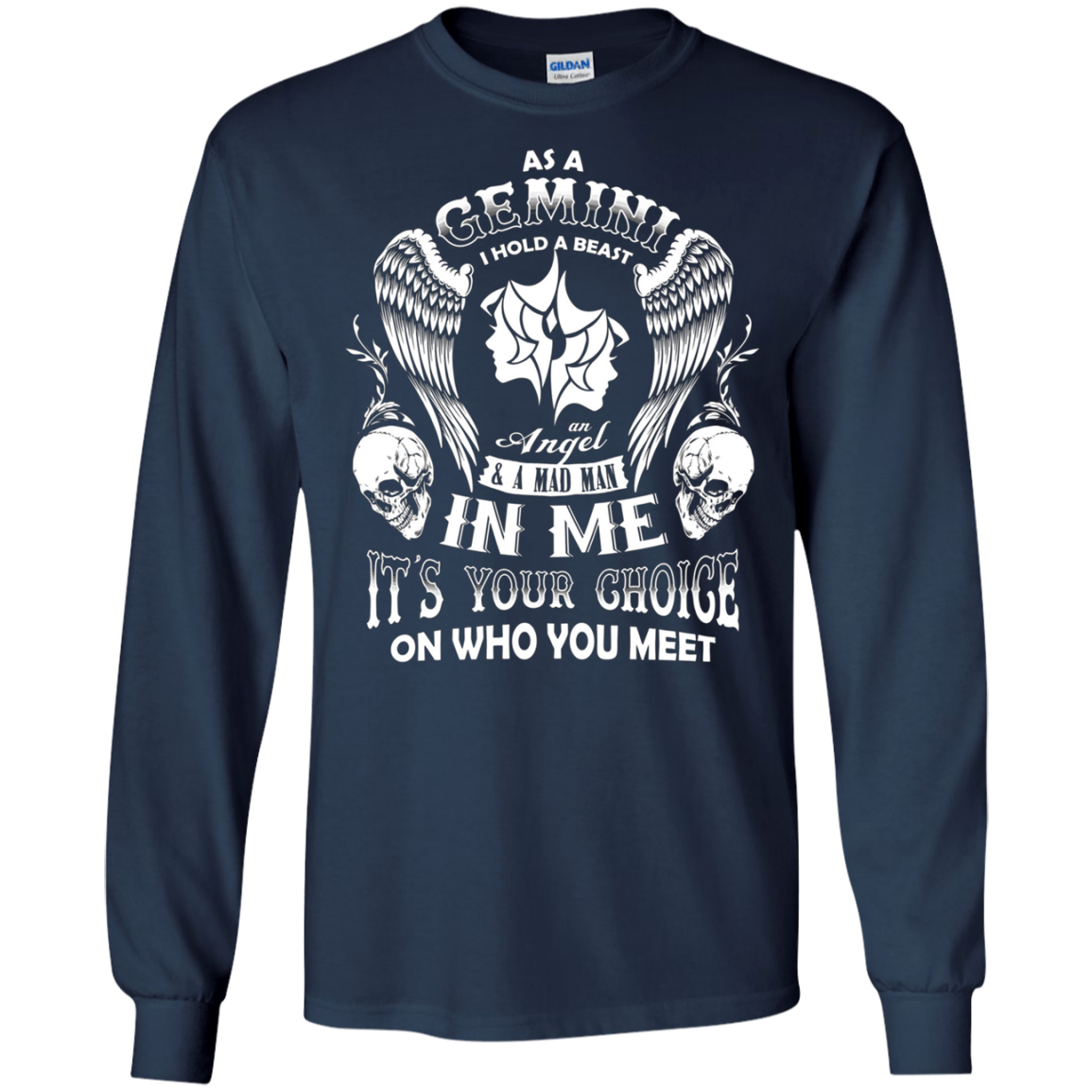 As A Gemini I Hold A Beast And An Angel In Me Shirt