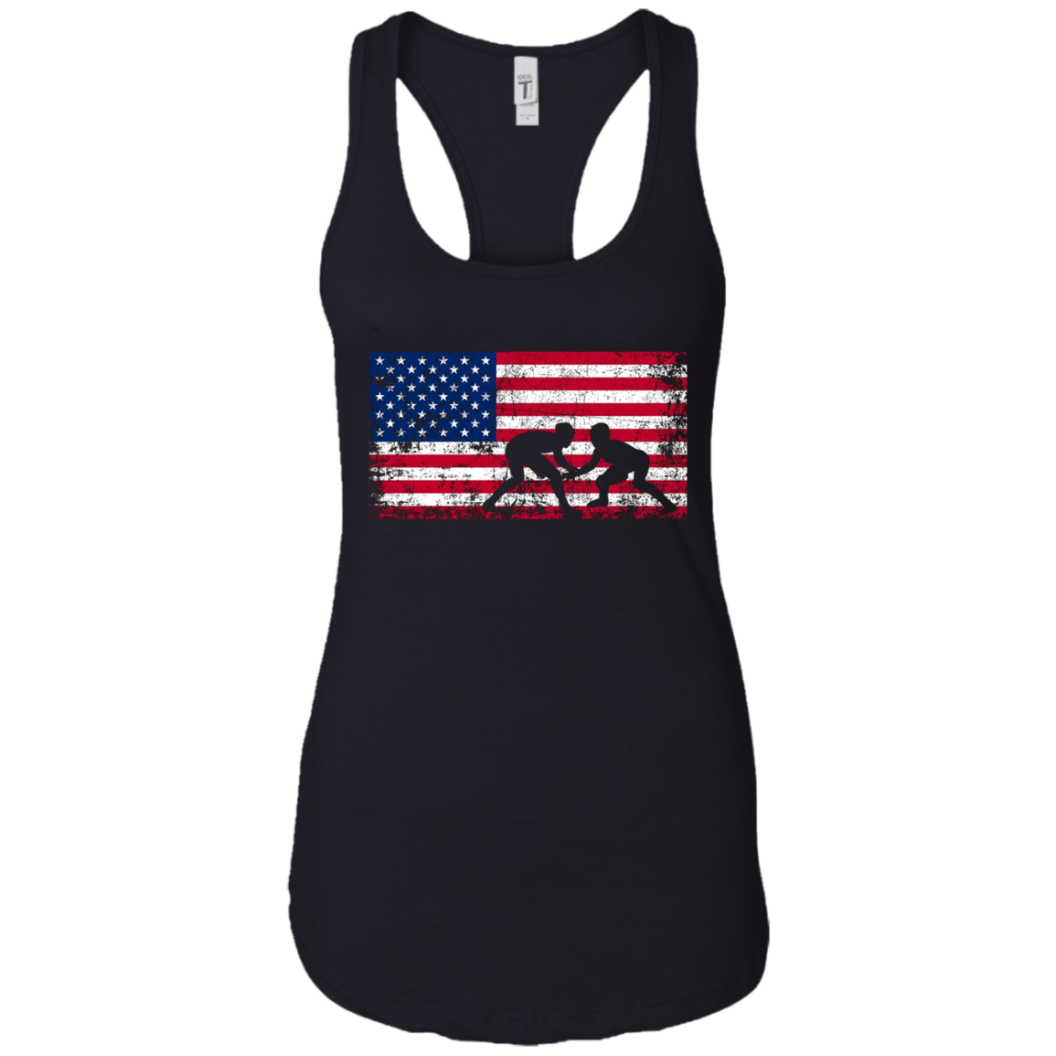 American Flag Wrestling T-shirt Wrestling Gift