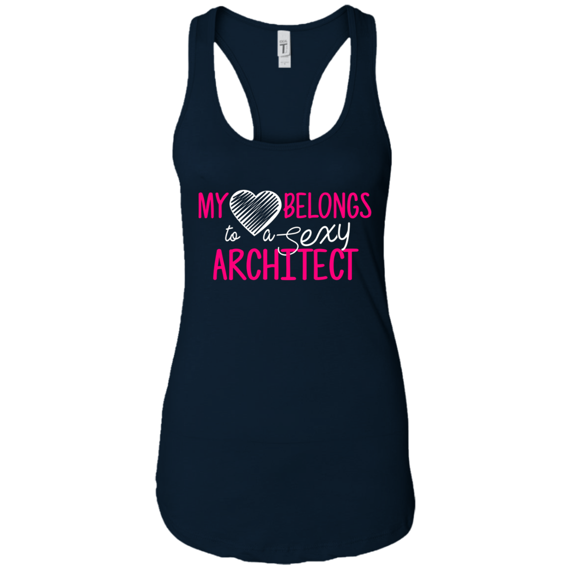 Architect Shirt My Heart Belongs Architects Wife Shirt