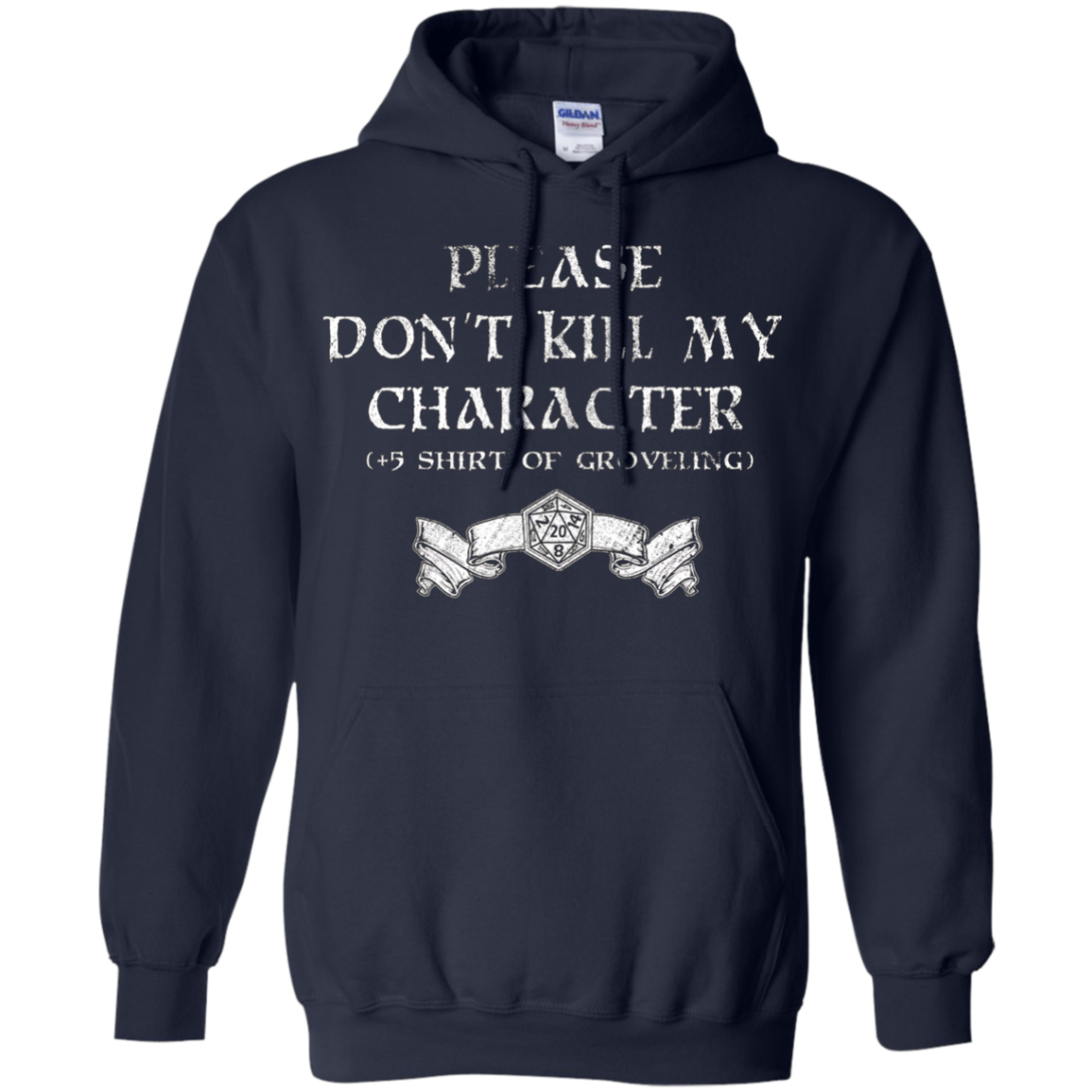 +5 Shirt of Groveling - Distressed Tabletop RPG T-Shirt