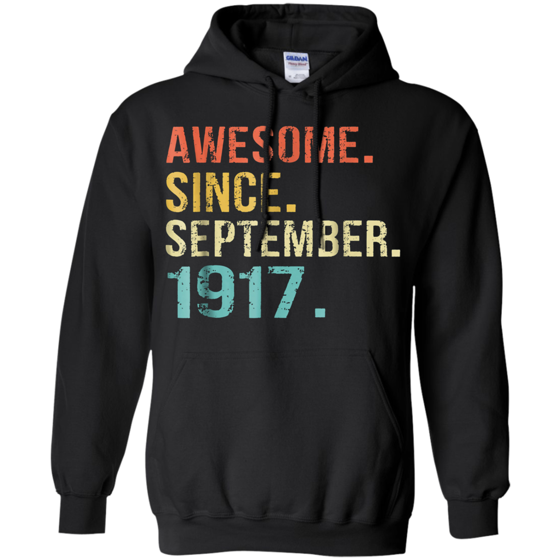 101st Birthday gift 101 Years Old Awesome Since September