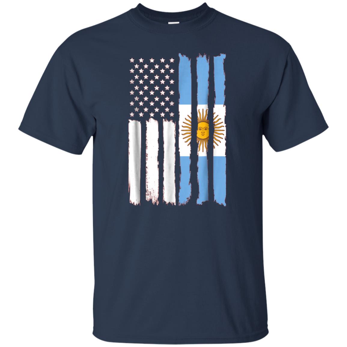 American Argentinian Patriotic Flag T-shirt