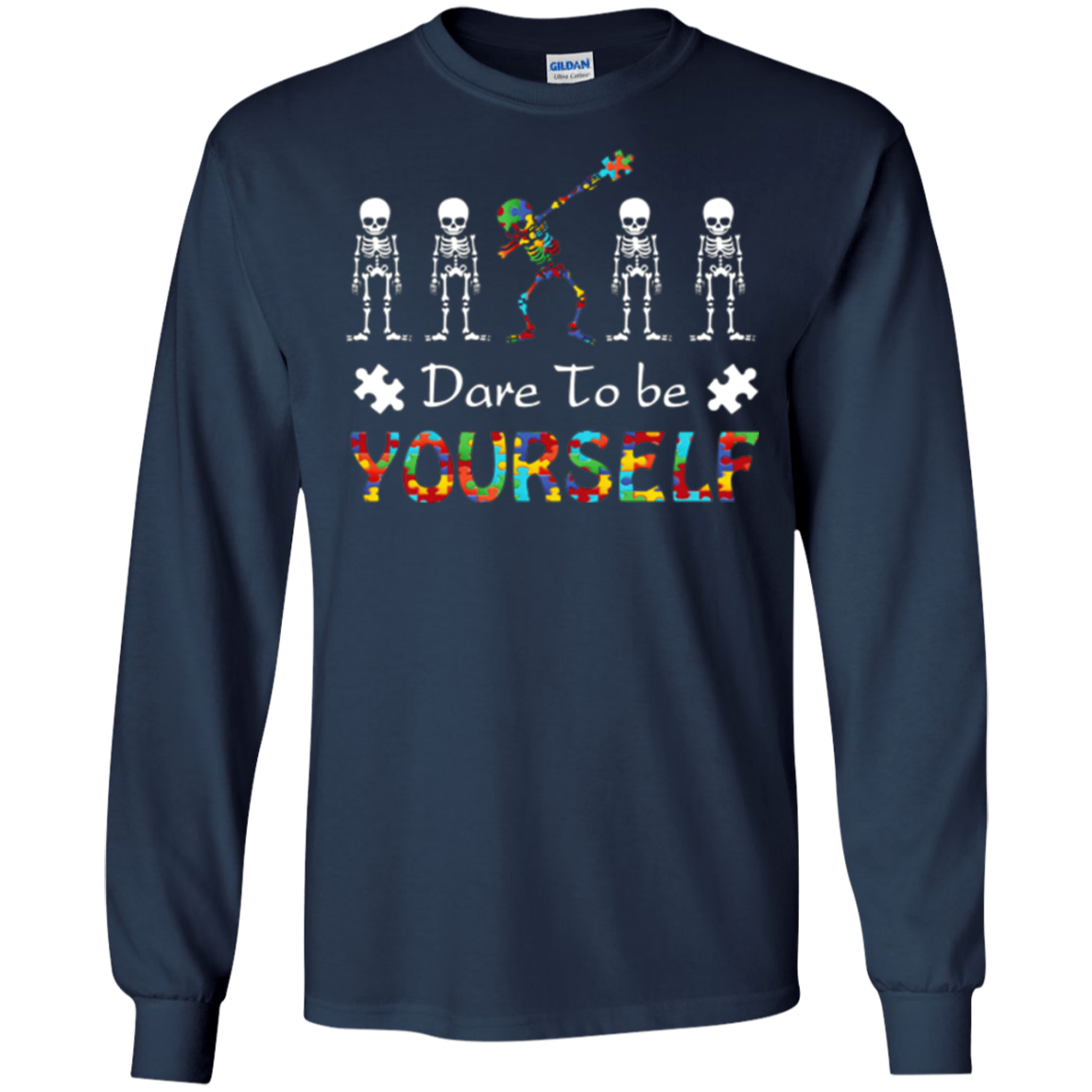 Autism Awareness Shirt For Boys Dare To Be Yourself Tee