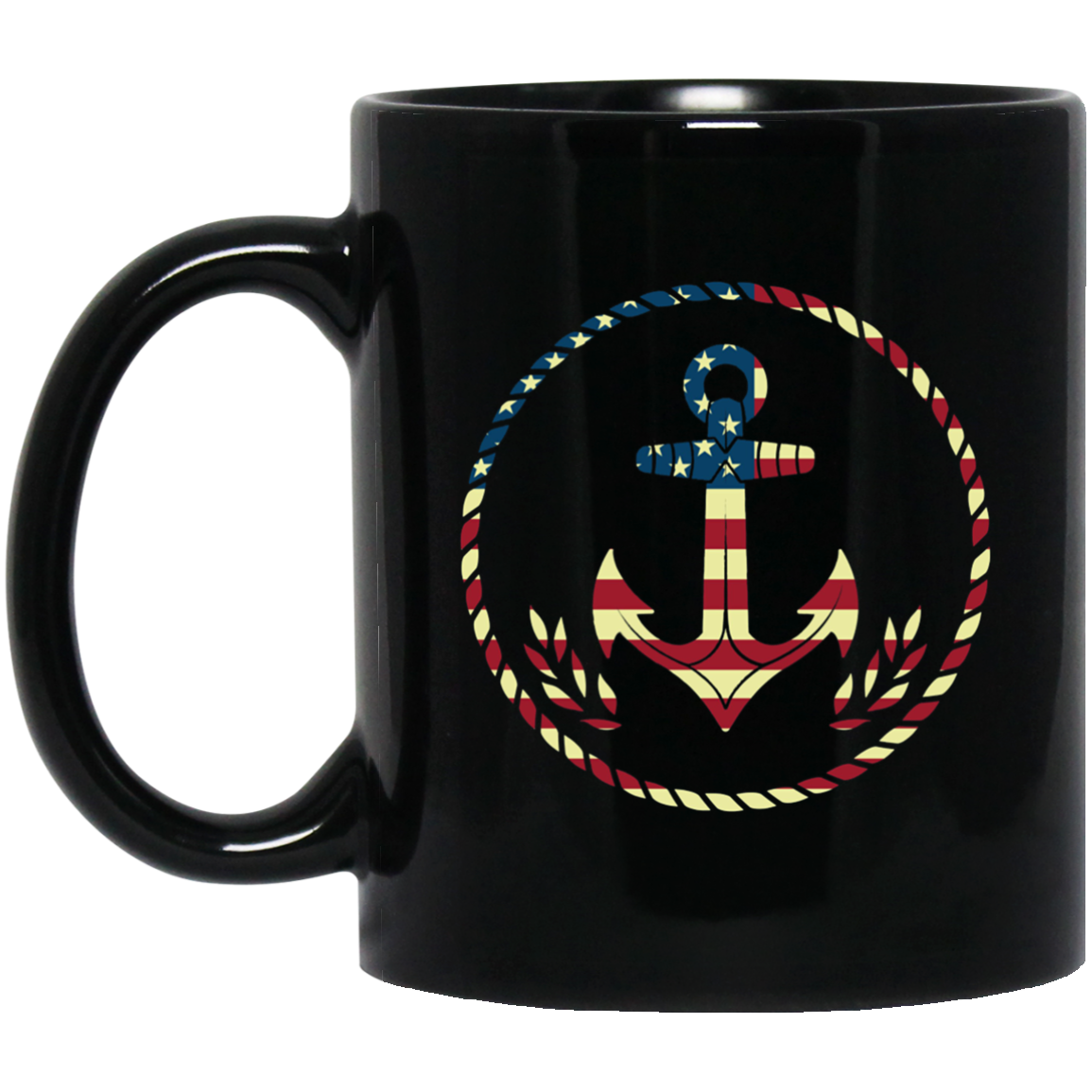 American Flag USA Sailor Anchor, Military 4th of July Shirt