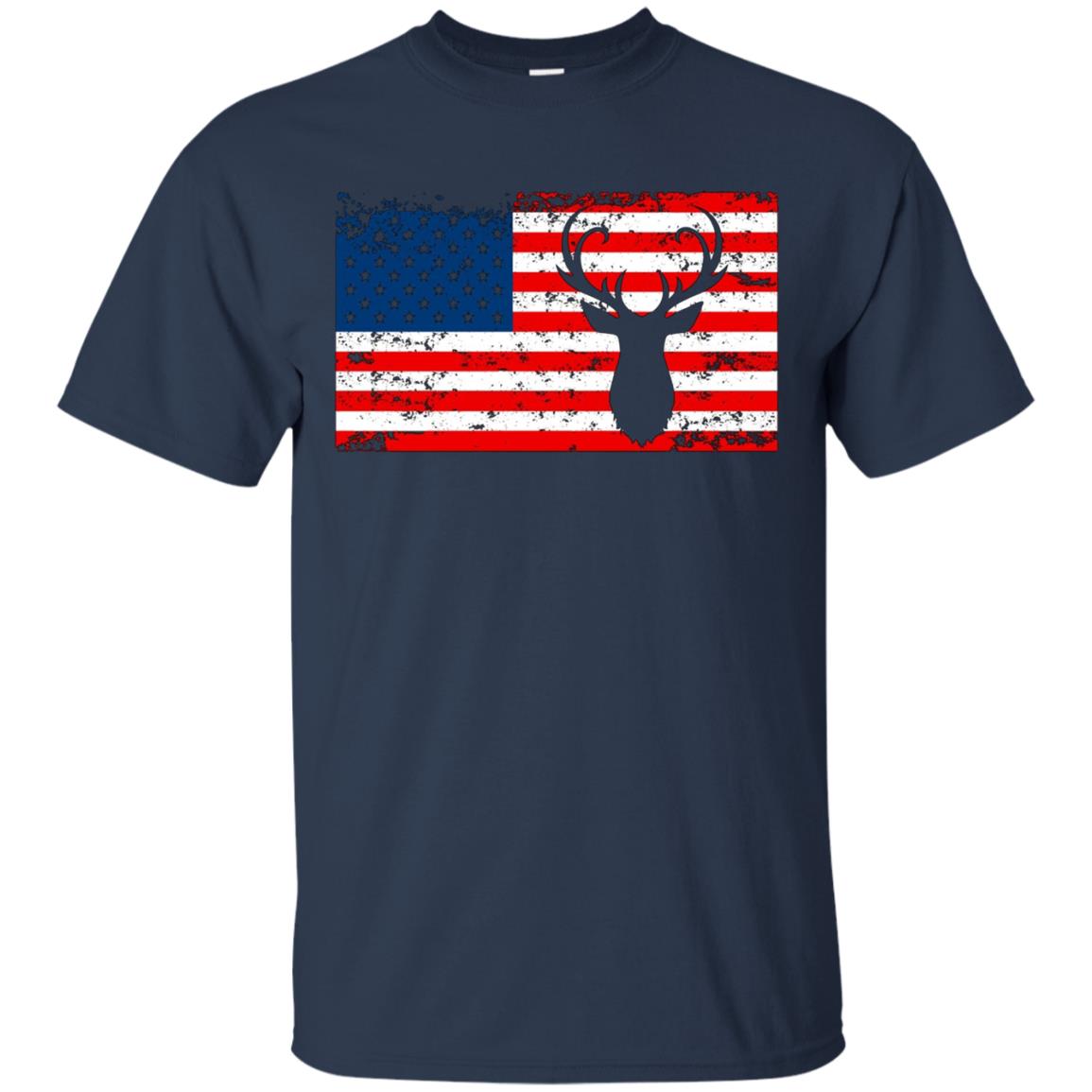 American Flag Hunting Games Clothes T-Shirt