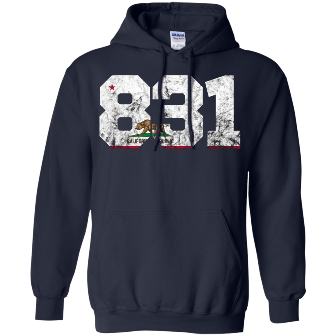 Area Code 831 shirt - Monterey California t-shirt