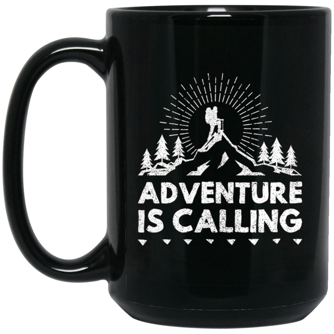 aventure appelle randonneur randonnée montagne t-shirt