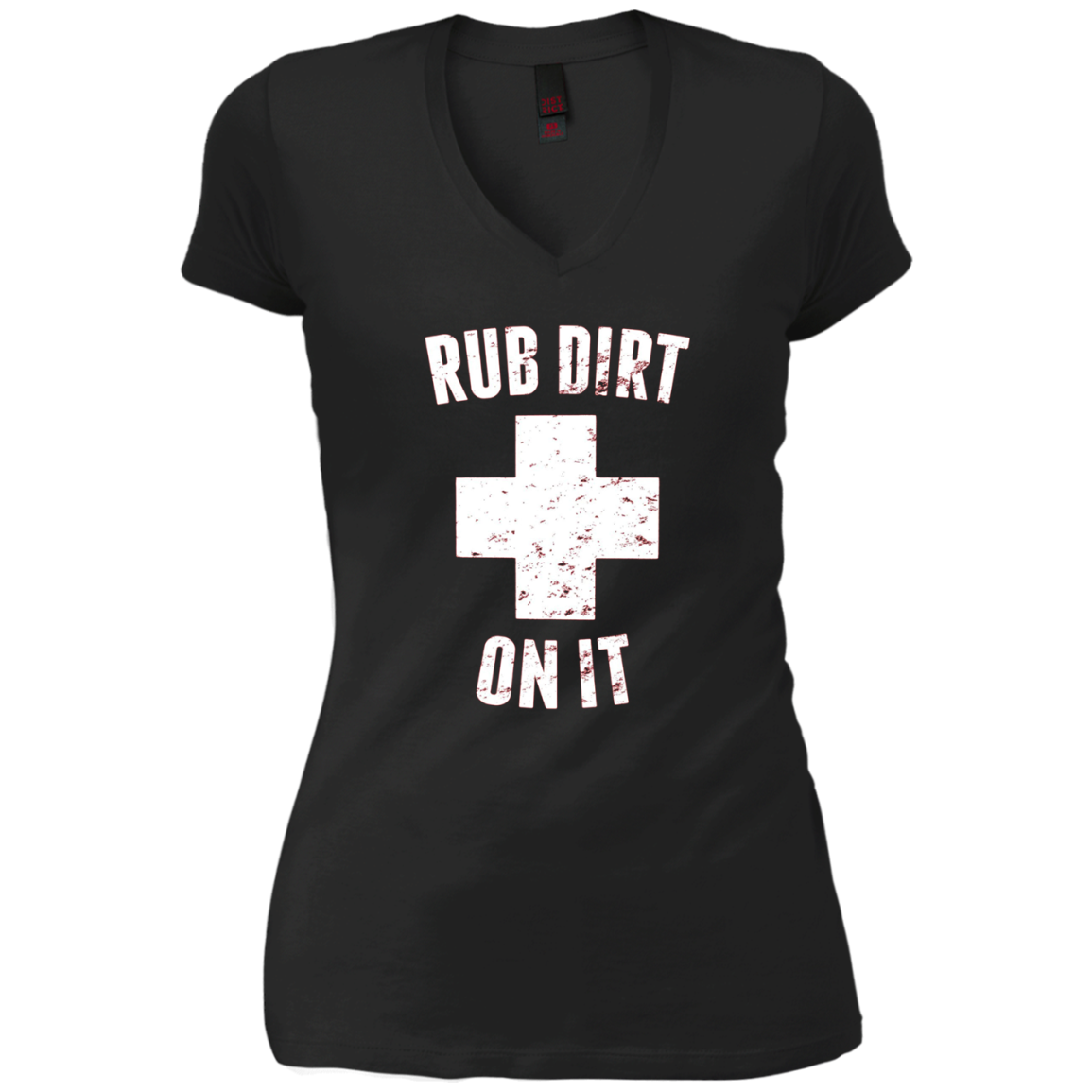 'Rub Dirt On It' Funny Baseball Sports T-shirt