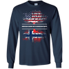 Image of American Grown With Norwegian Roots T-Shirt Norway Tee