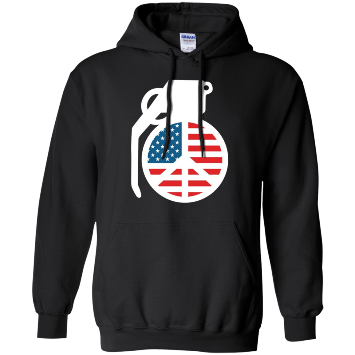 America Peace Grenade - Military Freedom Shooting Gun TShirt