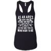 Image of Aries Shirt - As An Aries T shirt
