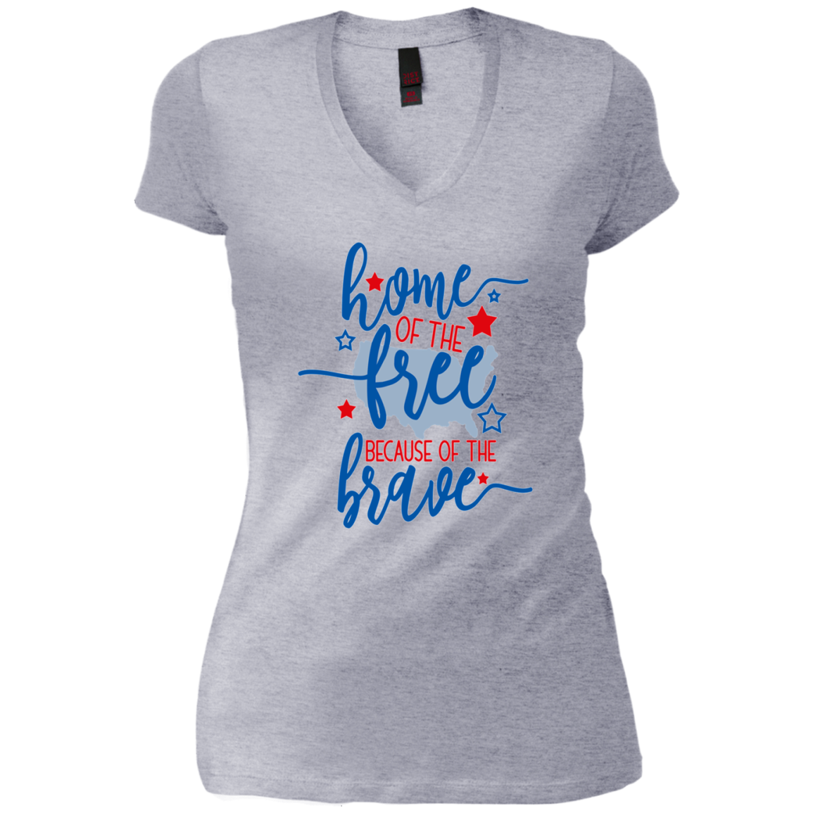 America T Shirts Home of the Free Because of the Brave USA