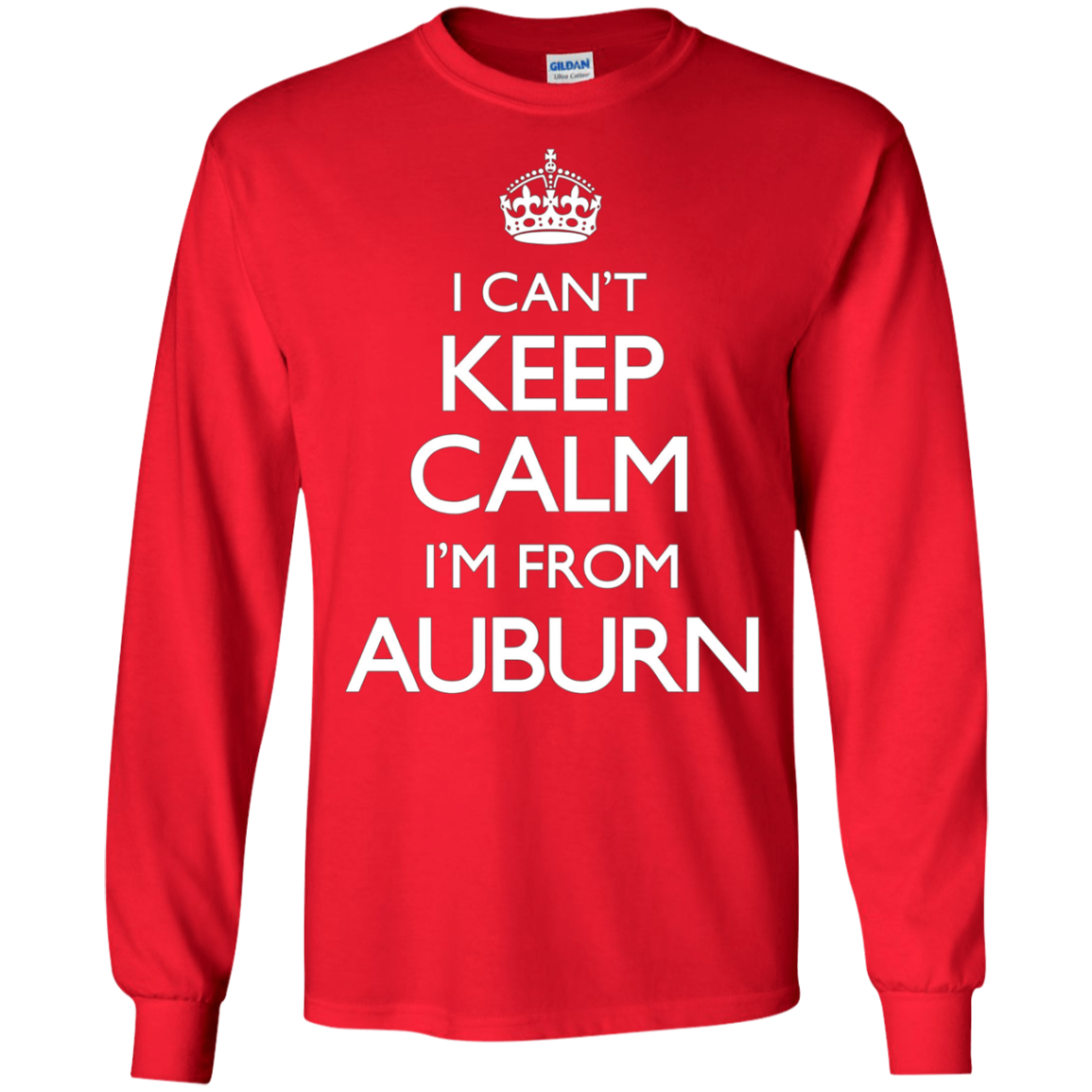 Auburn T-Shirt Funny Keep Calm