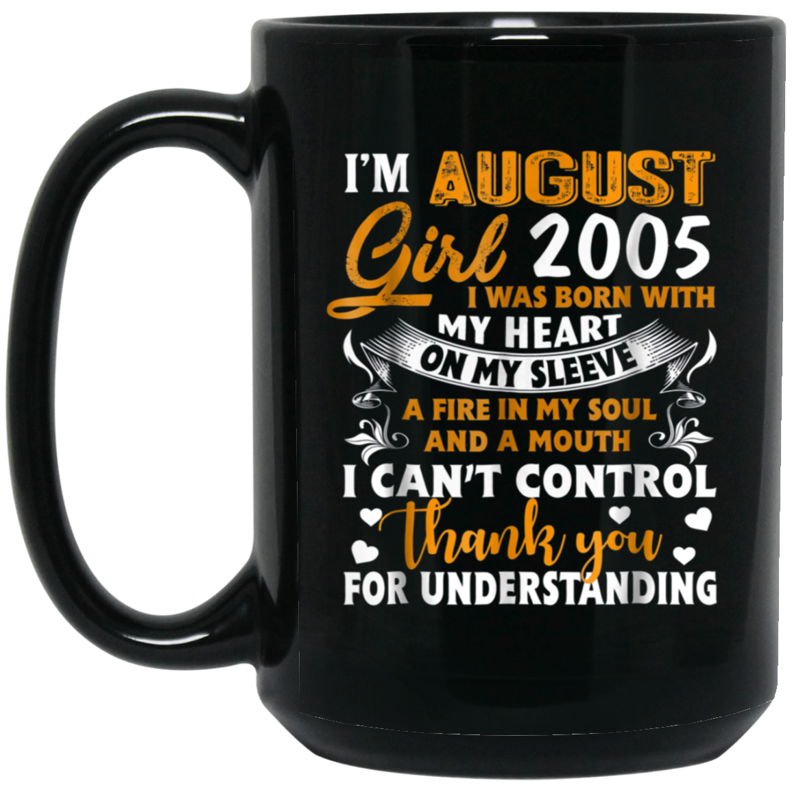 August 2005 Girl Gifts 13 Years Old 13th Birthday T-Shirt