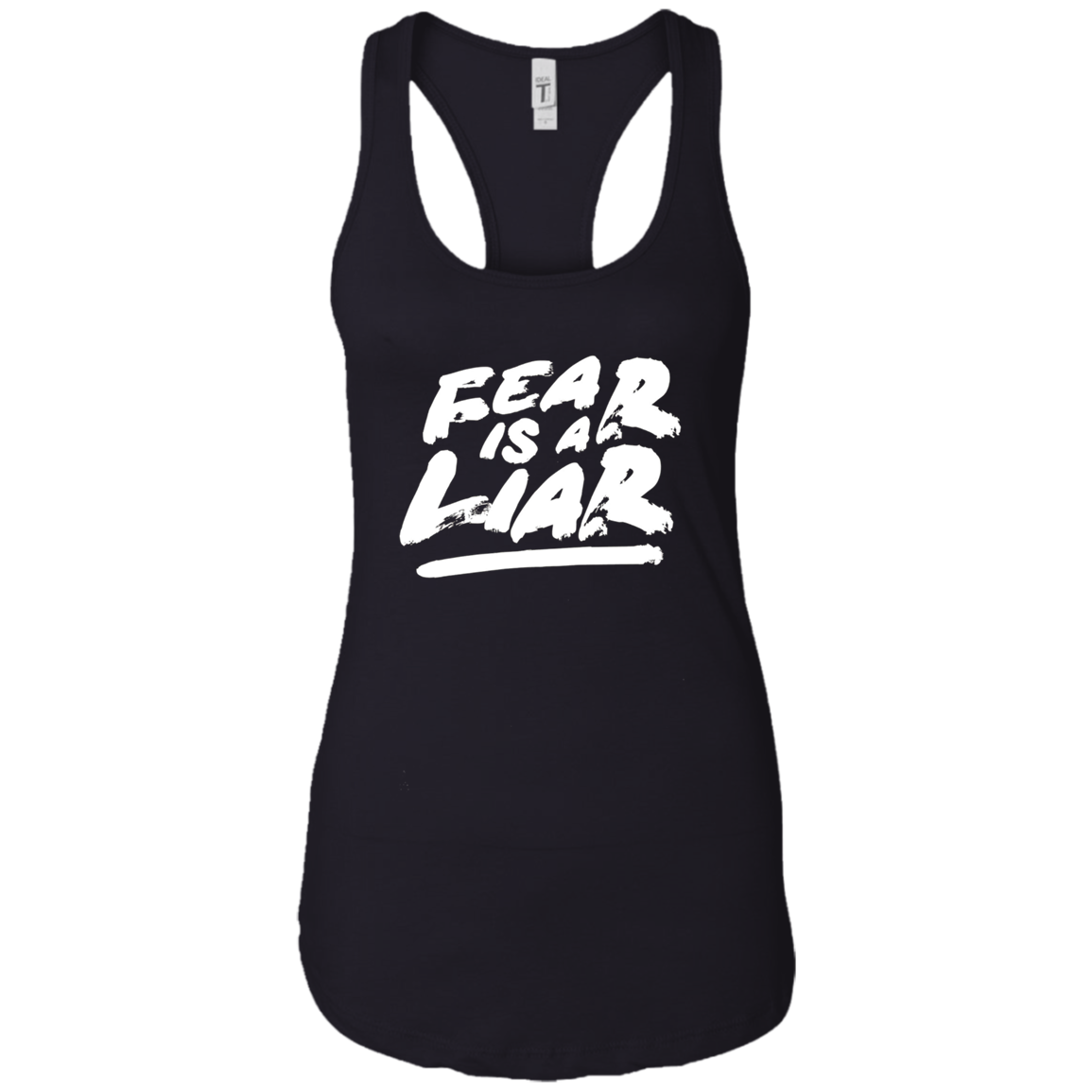"Fear Is A Liar" T-shirt Success Wins Positive Thinking Tee