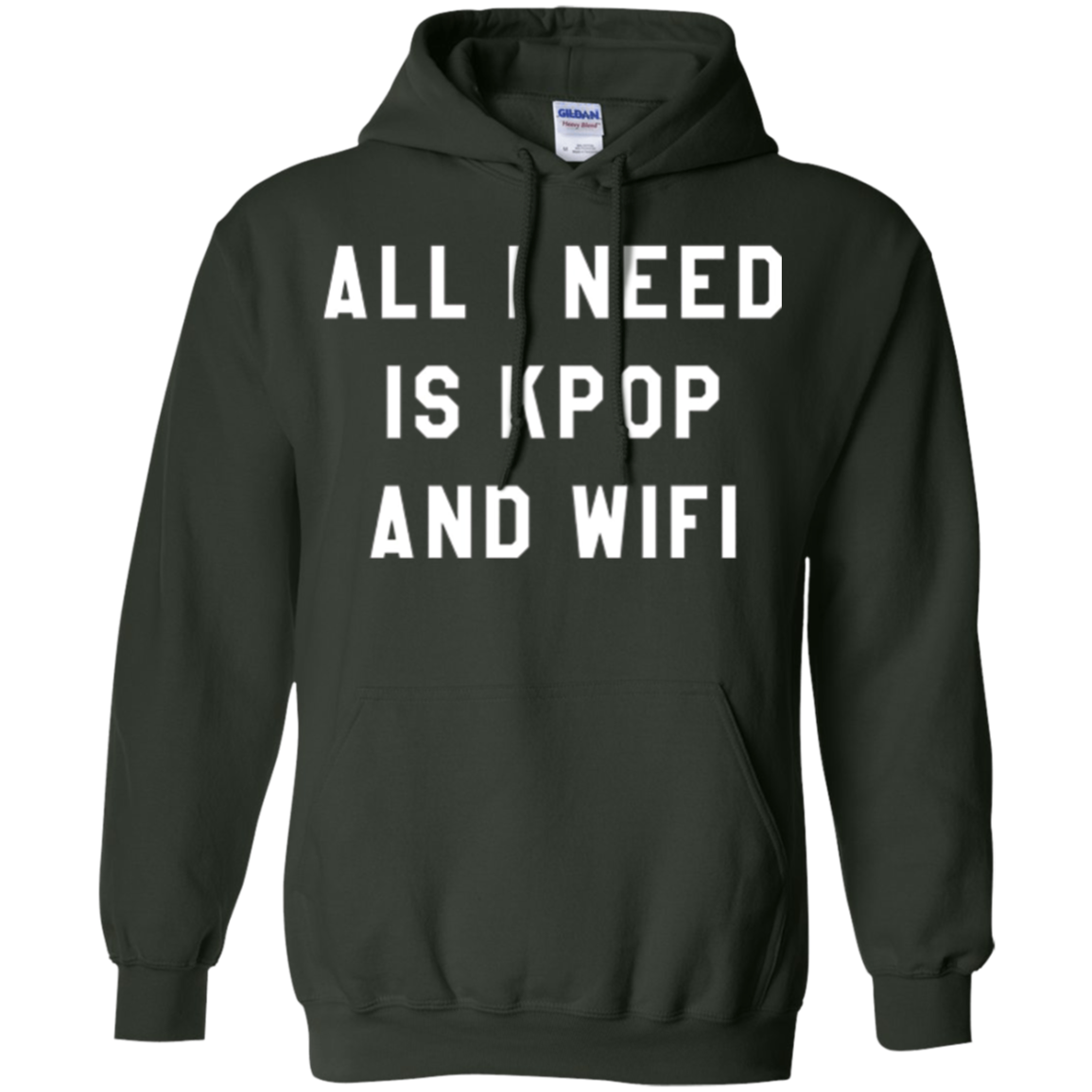 Tout ce dont j’ai besoin est Kpop et Wifi coréen K-Pop Fan Tshirt