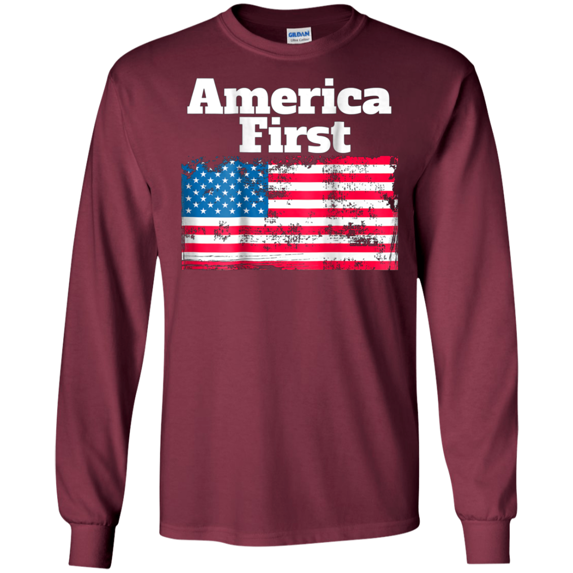America First Patriotic TShirt Men Women Youth