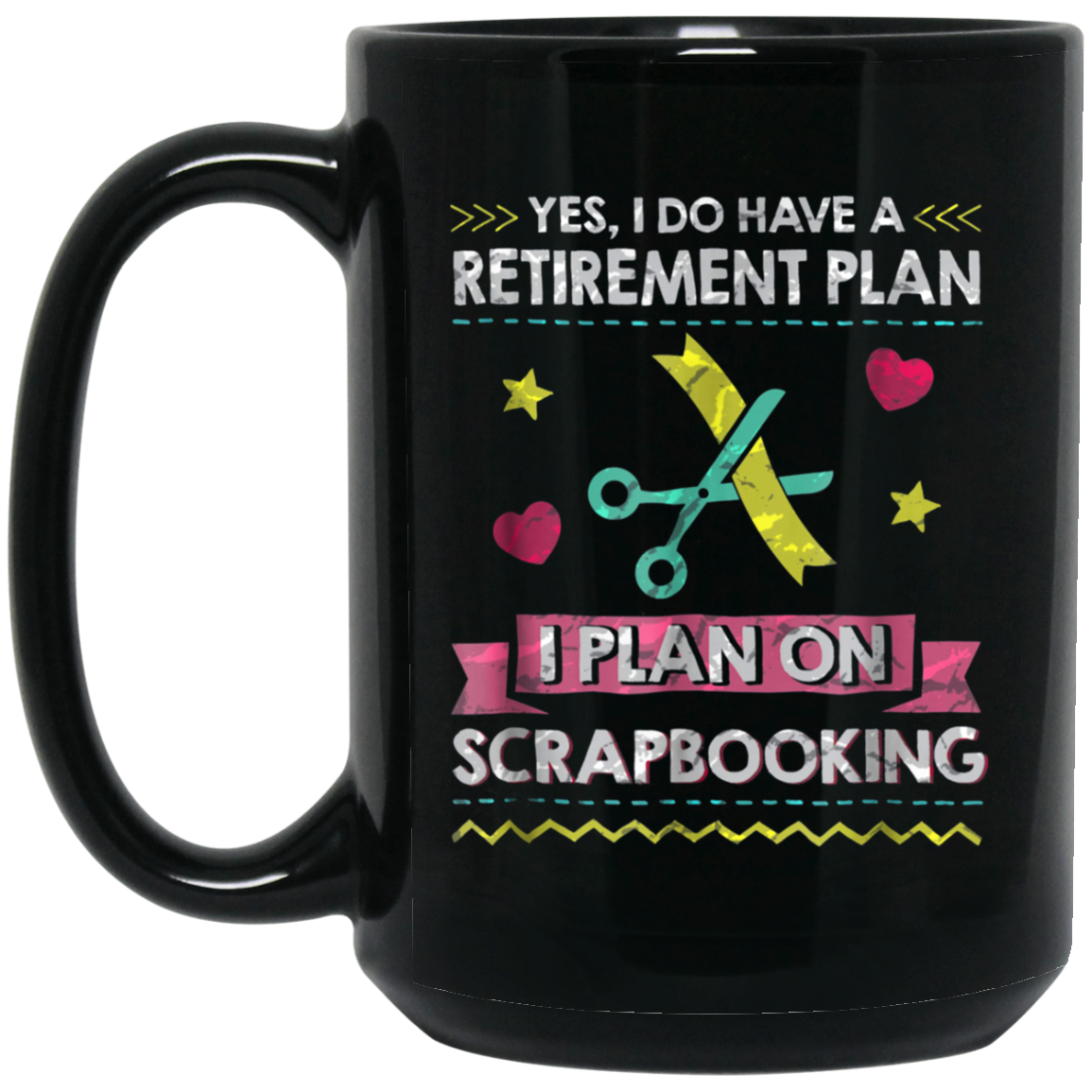 Artsy Scrap-booking Tee Perfect for Retiree