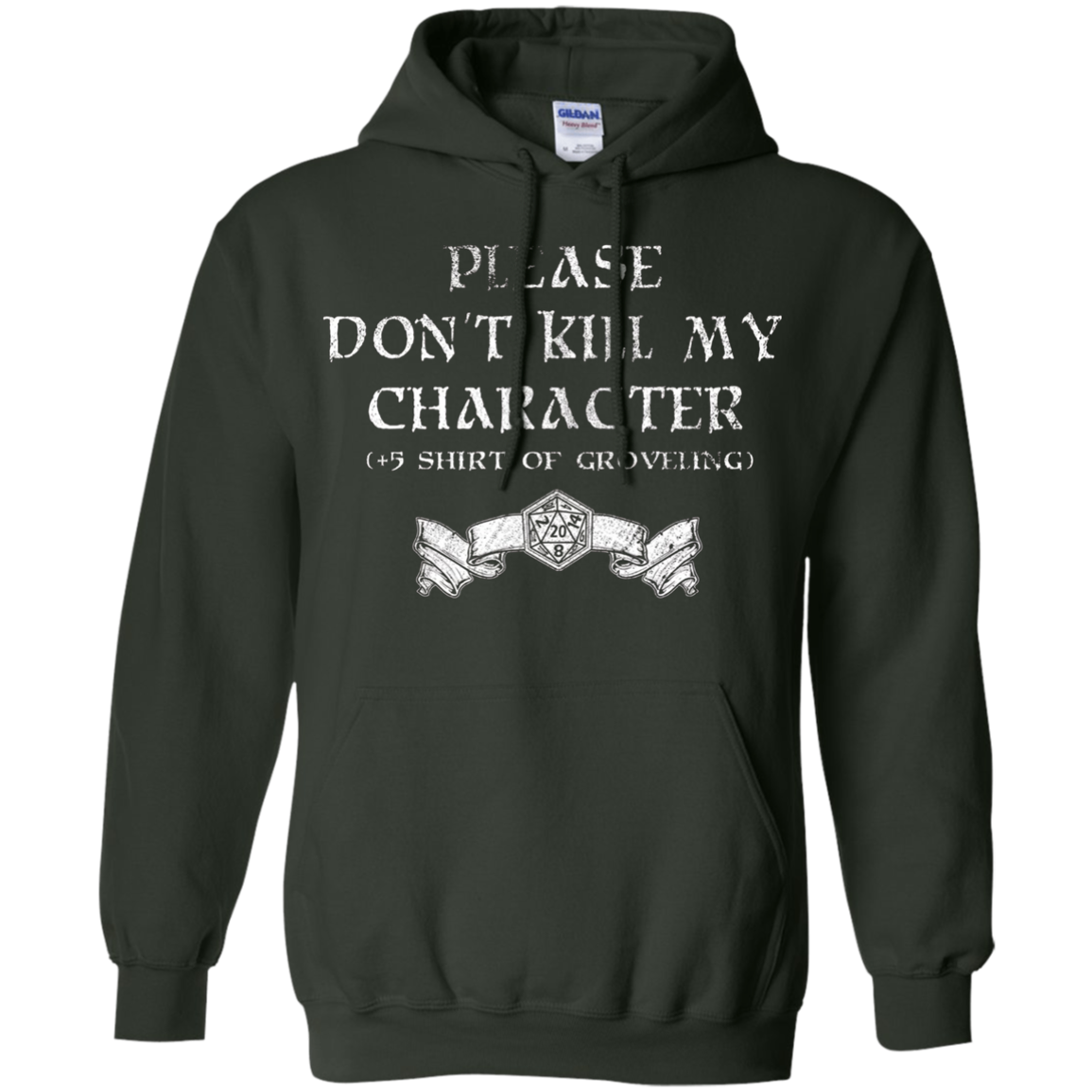 +5 Shirt of Groveling - Distressed Tabletop RPG T-Shirt