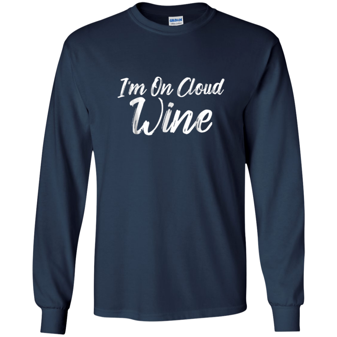 Alcohol Tees I'm On Cloud Wine Shirt Drinking Men Women Gift