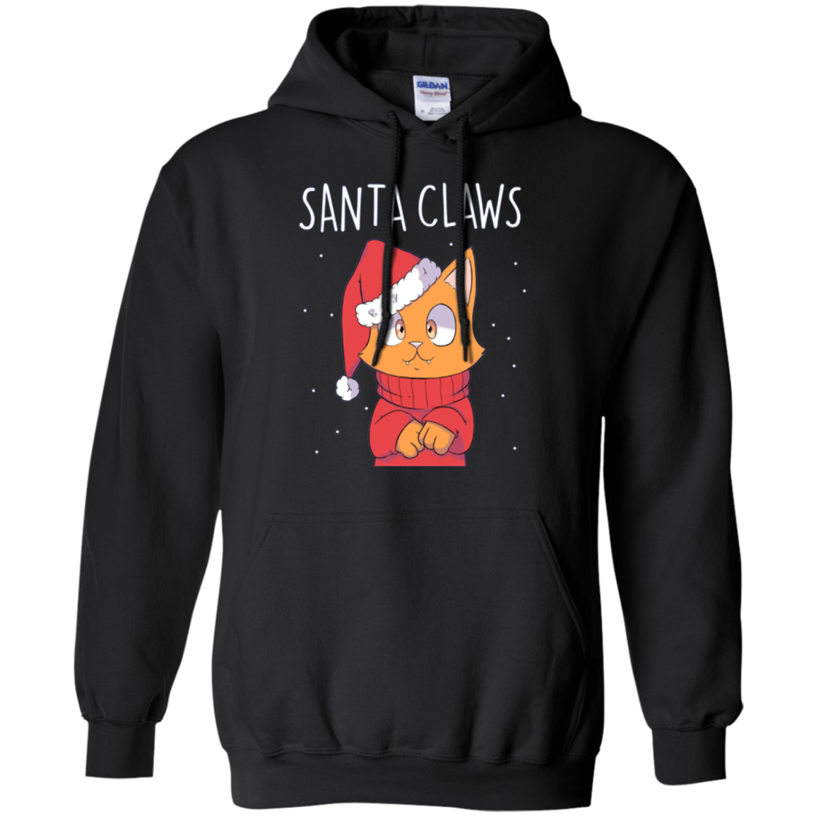 Santa Claws Cat Lovers Long Sleeve Shirt