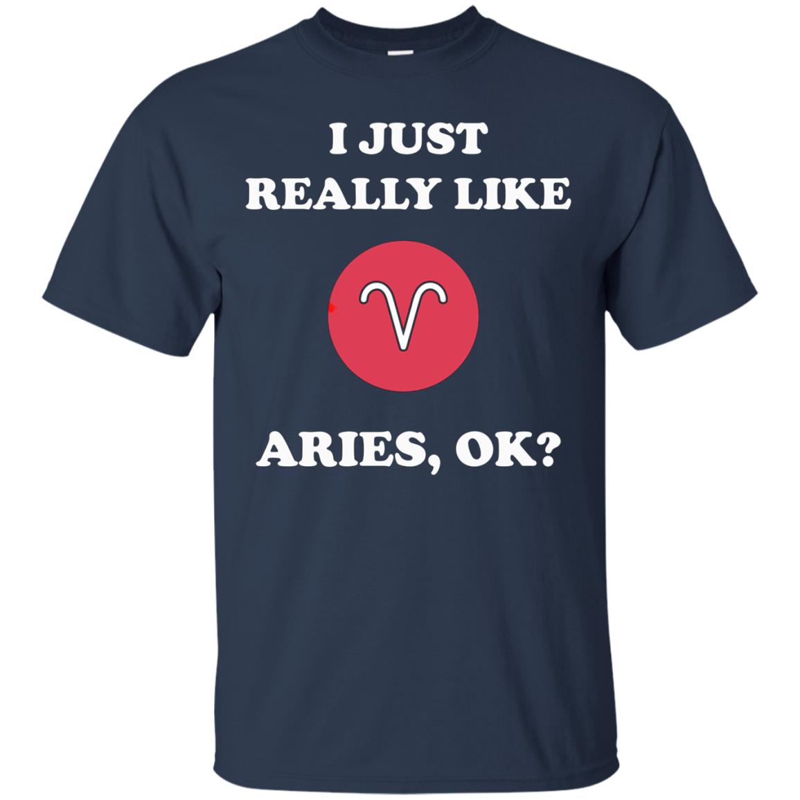 Aries Zodiac T-Shirt Funny Saying Shirts for Men Women Gift