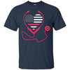 Image of American Nurse T-shirt Nursing's Heart