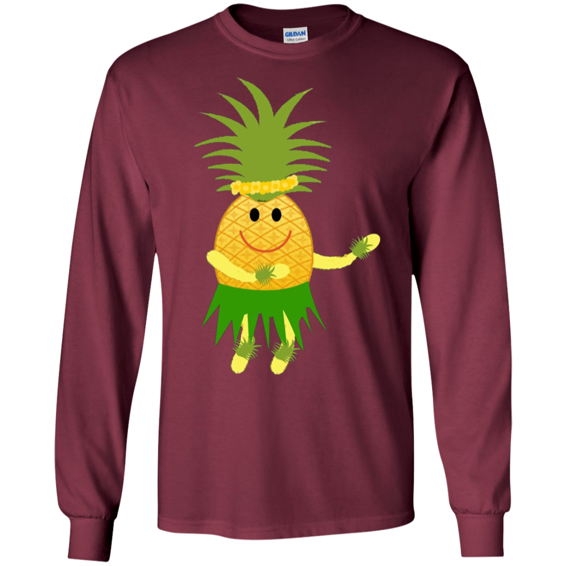 Aloha Luau Pineapple Shirt- Funny Hawaiian Shirt
