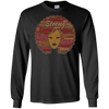 Image of Afro Word Art Black History Month Natural Hair T-Shirt