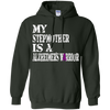 Image of Alzheimer's Awareness T-Shirt For Stepmother Purple Ribbon