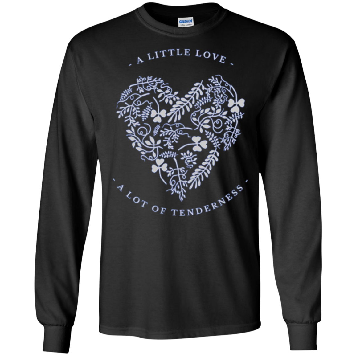 A Little Love White Heart Long Sleeve T-Shirt