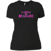 Image of A Little Bit Dramatic Shirt movie tee quote for drama queen