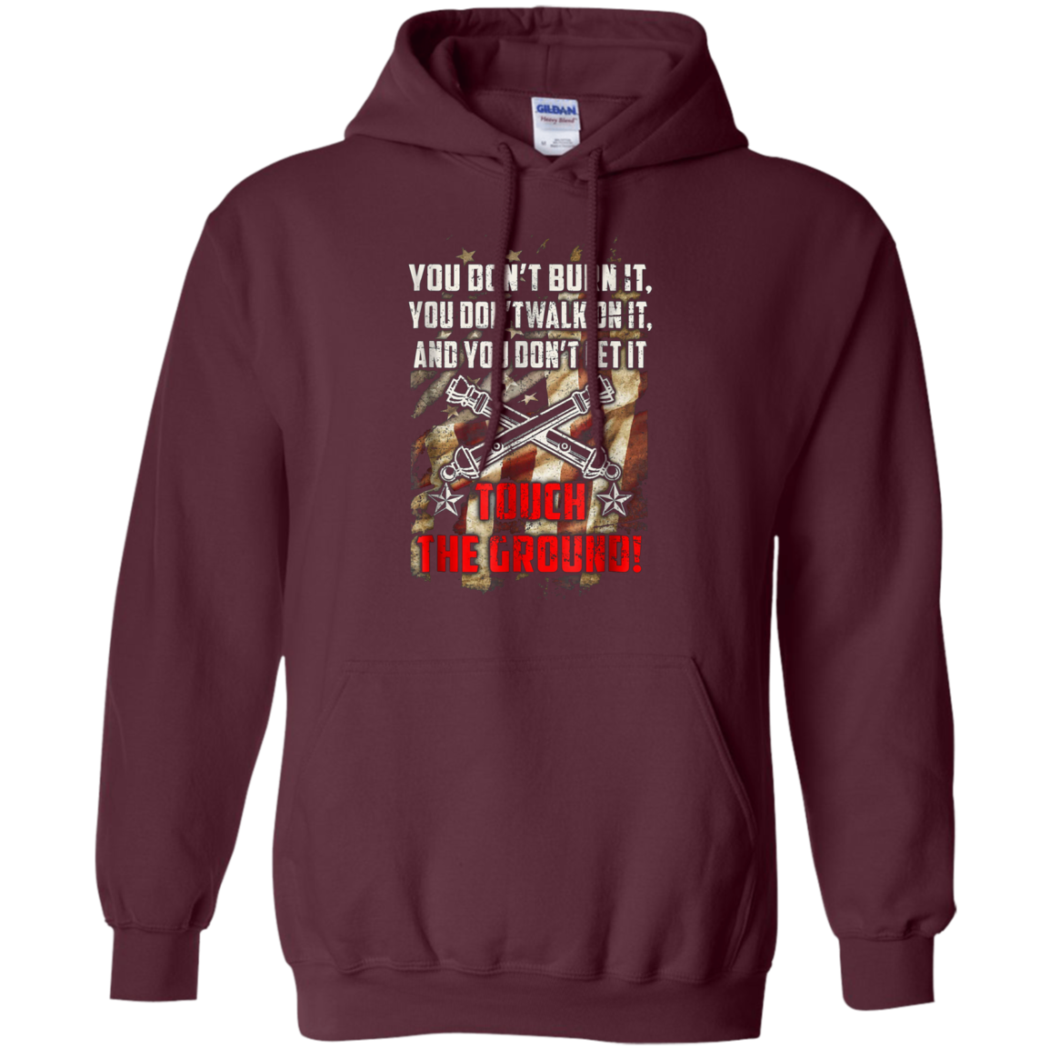 Artilleryman T-shirt, You Don't Burn It, Walk On It T-shirt