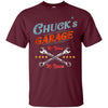 Image of Chuck's Garage funny t-shirt