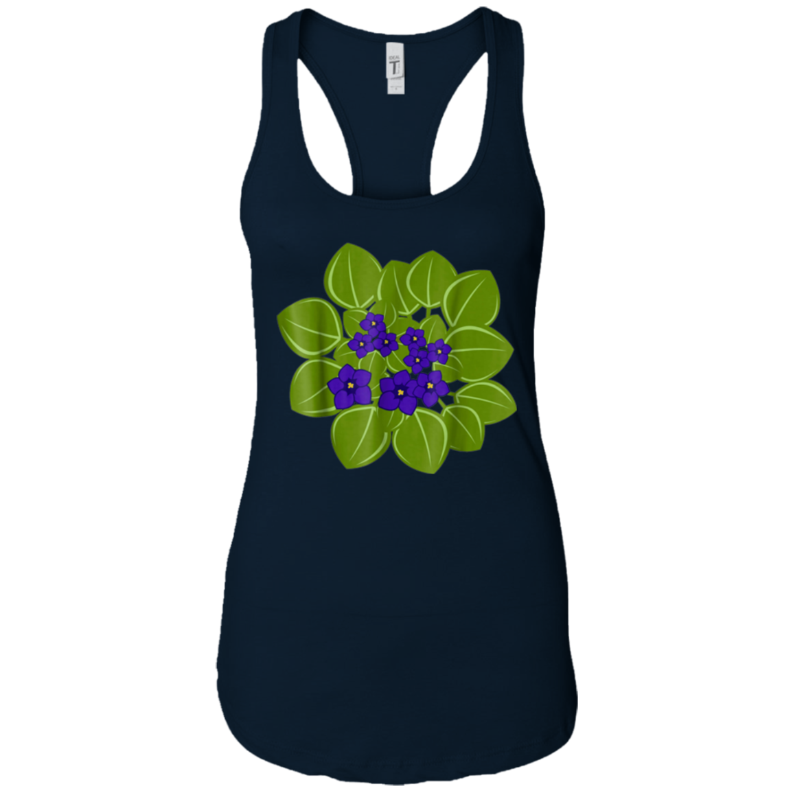 African Violet Houseplant Floral Potted Plant Lover T-Shirt